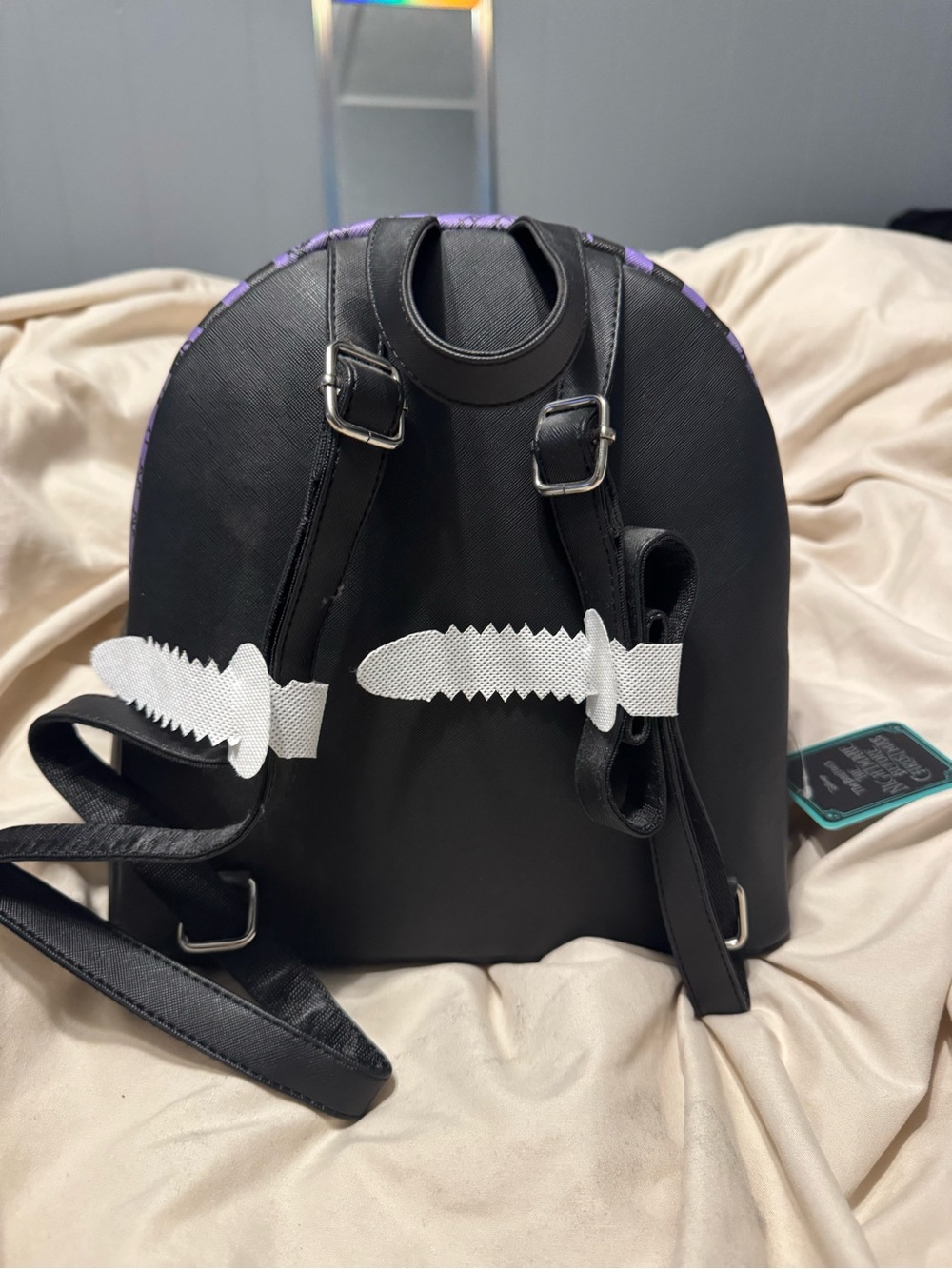 Bioworld Black & Purple Nightmare Character Backpack - Picture 3 of 3